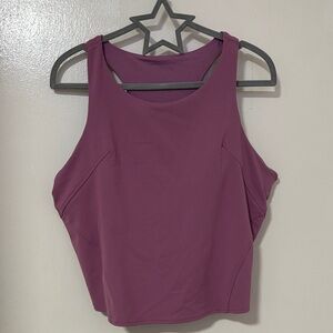 Lululemon Wunder Train Racerback Tank Top Size 16 Velvet Dust